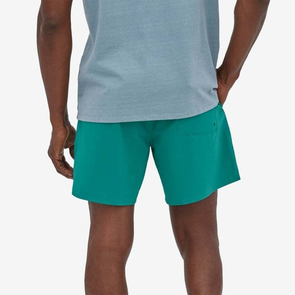 Patagonia Hydropeak Volley Shorts 16" Men's Team Surf Activist Borealis Green - Picture 9 of 10